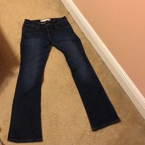 Boot cut jeans